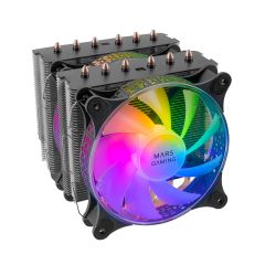 Mars Gaming MCPU-XT Procesors Universāls šķidruma dzesētājs 12 cm Melns 1 pcs