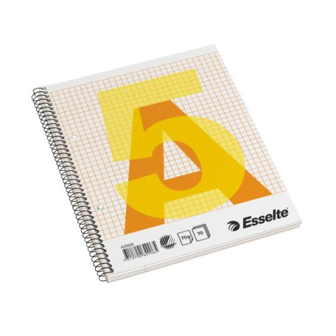 Esselte College Pad A5 piezīmju grāmatiņa & papīrs 70 lapas Oranžs