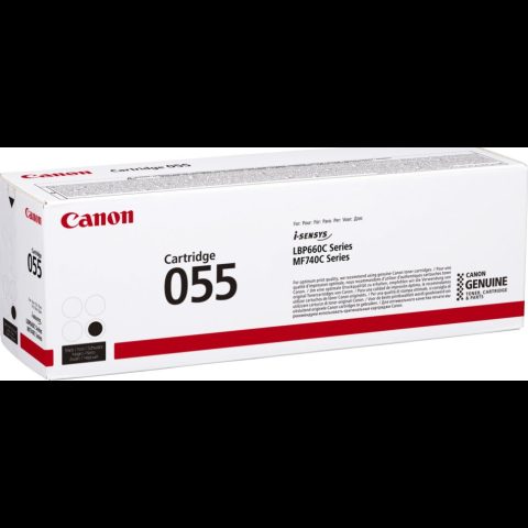 Canon 055 tonera kārtridžs 1 pcs Oriģināls Melns