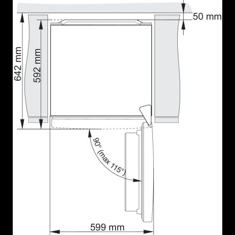 Gorenje NRK6202EW4 Brīvi novietots 331 L Balts