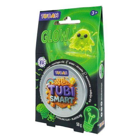 Tuban TUBI SMART GLOW Modelēšanas māls 50 g Balts
