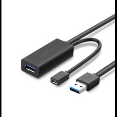Ugreen 20826 USB кабель USB 3.2 Gen 1 (3.1 Gen 1) 5 m USB A USB A/Micro-USB B Ч…