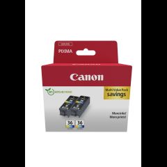 Canon 1511B025 tintes kārtridžs 2 pcs Oriģināls Melns
