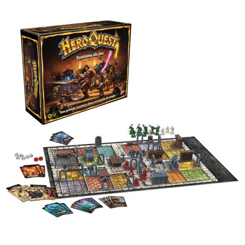Hasbro Gaming Avalon Hill HeroQuest Galda spēle Ceļojumi/piedzīvojumi