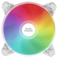 Mars Gaming MFD Datora dzesēšanas sistēma Datora korpusam Ventilators 12 cm Balts 1…