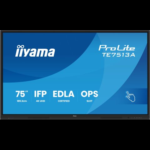 Iiyama TE7513A-B3AG ceļrāžu displejs Interaktīvs plakans panelis 190