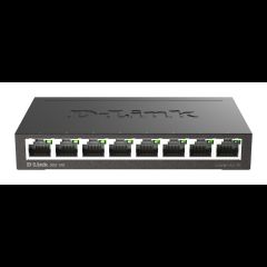 D-Link DGS-108 Неуправляемый L2 Gigabit Ethernet (10/100/1000) Черный