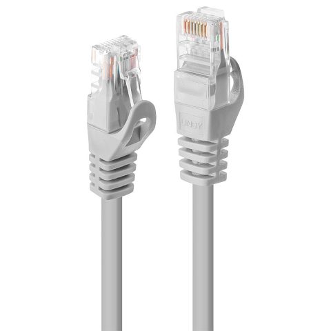 Lindy 48364 tīkla kabelis Pelēks 3 m Cat5e U/UTP (UTP)