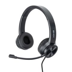Lindy 20439 austiņas un brīvroku komplekts Vadu Birojs / zvanu centrs USB Veid…
