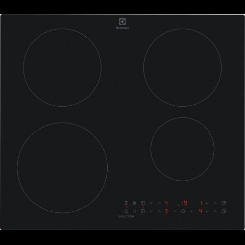 Electrolux EIT60433CT Melns Iebūvēts 60 cm Zonas indukcijas plīts 4 zone(s)