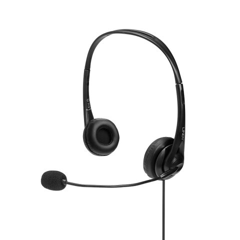 Lindy 42870 austiņas un brīvroku komplekts Vadu Zvani / mūzika USB Type-A Meln…