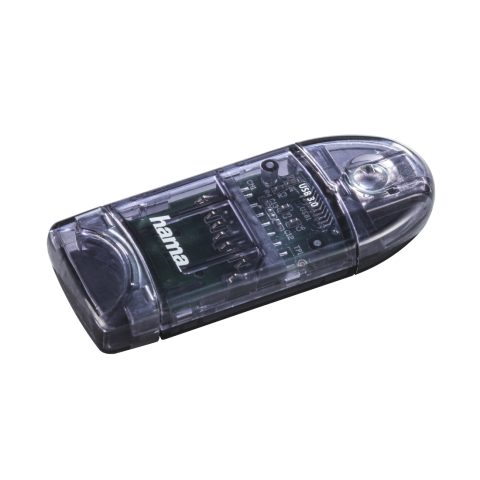 Hama 00124194 karšu lasītājs USB Antracīts