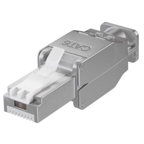 Techly IWP-8P8C-TLS6T vadu savienotājs RJ-45 Sudrabs