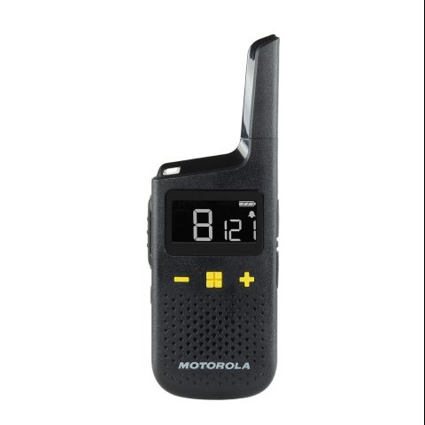 Lotto Motorola XT185 rācija 16 kanāli 446.00625 - 446.19375 MHz Melns