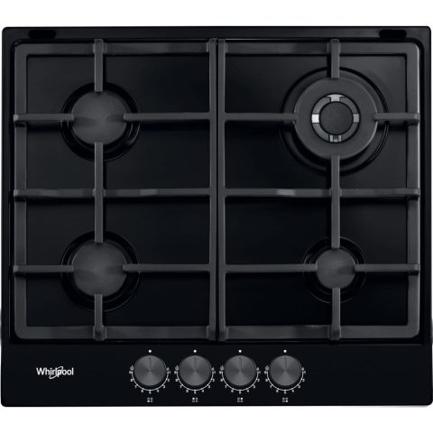 Whirlpool TGML 661 NB Melns Iebūvēts 58 cm Gāzes 4 zone(s)