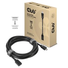 Club 3D CLUB3D High Speed HDMI™ Extension Cable 4K60Hz M/F 5m/16.4ft 26 AWG