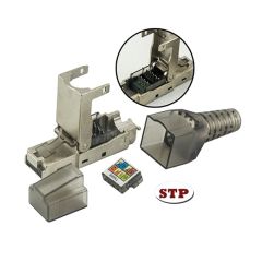 Techly IWP-8P8C-CAT6AS cable gender changer RJ-45 Silver
