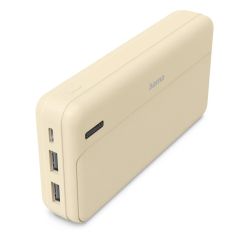 Hama Pocket 20 Литий-полимерная (LiPo) 20000 mAh Песочный