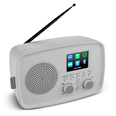 Medion 50078819 radio Internet Grey
