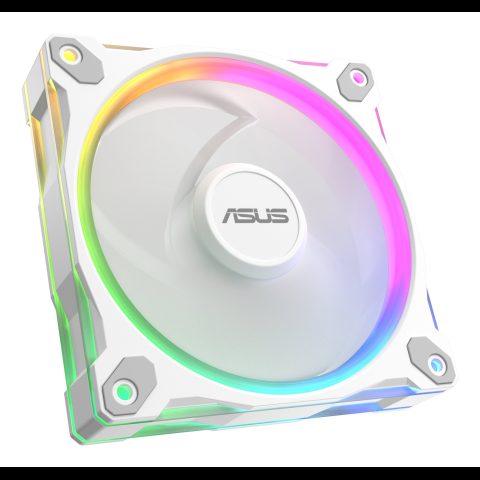 Asus Prime MR120 Fan ARGB Reverse White Datora korpusam Ventilators 12 cm Bal…