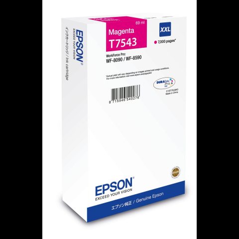 Epson C13T75434N tintes kārtridžs 1 pcs Oriģināls Augsta (XL) produktivitāte F…