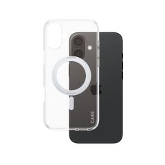 Panzer Glass PanzerGlass CARE™ by ® Case Transparent w. Silver Kickstand & MagSafe iP…