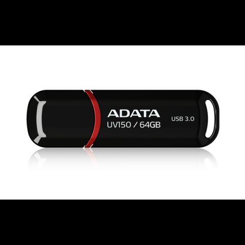 ADATA 64GB DashDrive UV150 USB zibatmiņa USB Type-A 3.2 Gen 1 (3.1 Gen 1) Meln…