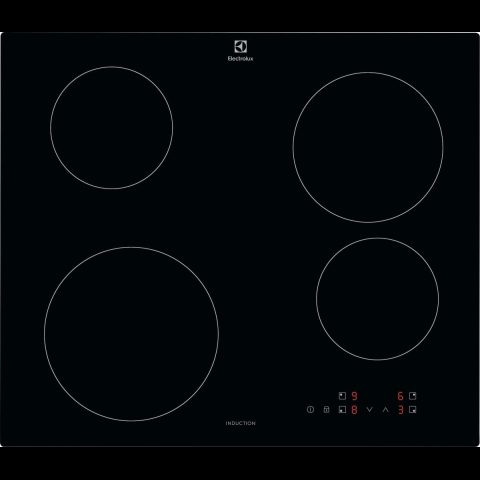 Electrolux EIB60420CK Melns Iebūvēts 60 cm Zonas indukcijas plīts 4 zone(s)
