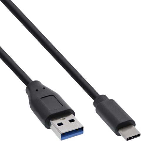 Inline 35712 USB kabelis USB 3.2 Gen 2 (3.1 Gen 2) 2 m USB A USB C 10 Gbit/s Me…