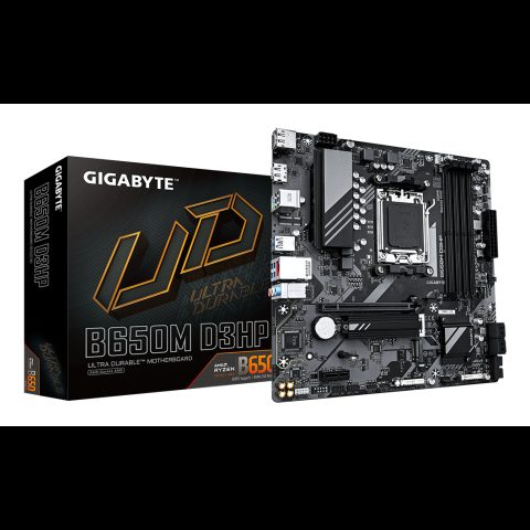 Gigabyte B650M D3HP mātes plate AMD B650 AM5 pieslēgvieta mikro ATX