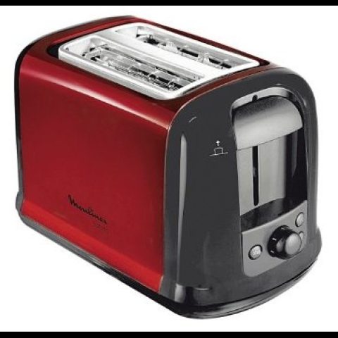 Moulinex LT261D 2 šķēle (-s) 850 W Melns