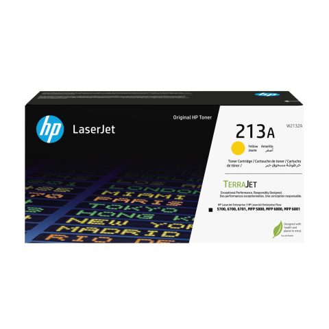 Hewlett Packard (HP) HP 213A Yellow Original LaserJet Toner Cartridge