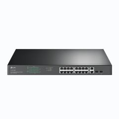 TP-Link TL-SG1218MP tīkla pārslēgs Nepārvaldīts Gigabit Ethernet (10/100/1000) P…