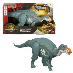 Mattel Jurassic World Rebirth Wild Roar Maiasaura Dinosaur Toy