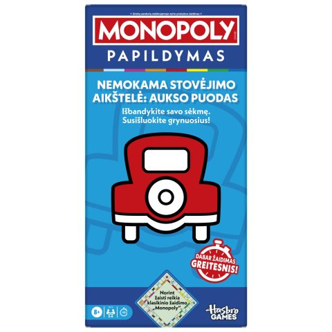 Monopoly bezmaksas stāvvietu džekpots