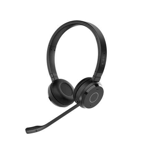 Jabra Evolve 65 TE Austiņas Vadu & Bezvadu Birojs / zvanu centrs USB Type-A Bl…