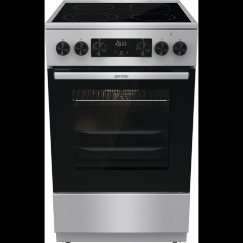 Gorenje GECS5C70XA plīts & cepeškrāsns Brīvi stāvoša plīts Elektrisks Keramika N…