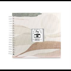 Hama Watercolor photo album Brown 50 sheets Spiral binding