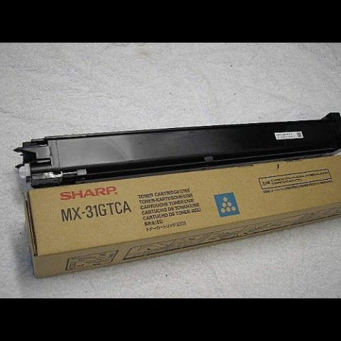 Sharp MX-31GTCA tonera kārtridžs 1 pcs Oriģināls Tirkīzzils