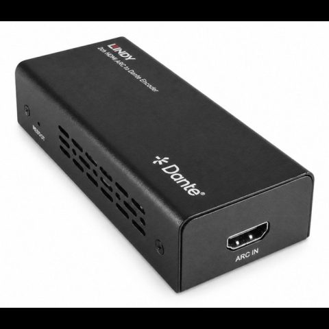 Lindy 70620 audio pārveidotājs Melns