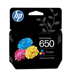 Hewlett Packard (HP) HP 650 Tri-color Original Ink Advantage Cartridge