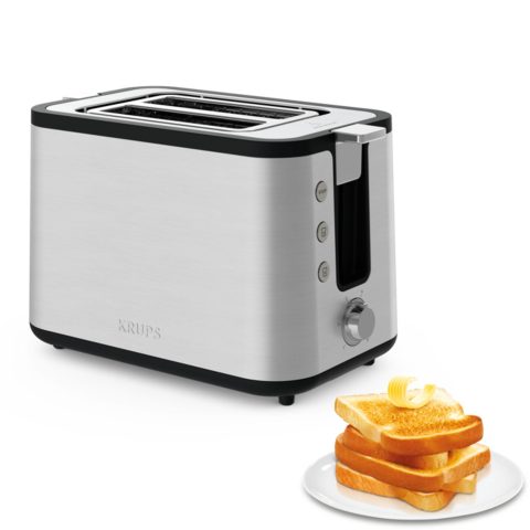 Krups KH442D 6 2 šķēle (-s) 850 W Nerūsējošs tērauds