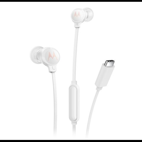 Motorola EARBUDS3CSWHITE наушники/гарнитура Проводная Вкладыши Calls/Music USB Ty…