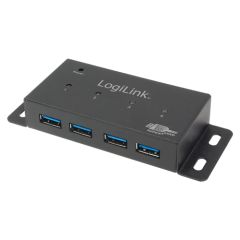 LogiLink UA0149 interfeisa centrmezgls 5000 Mbit/s Pelēks
