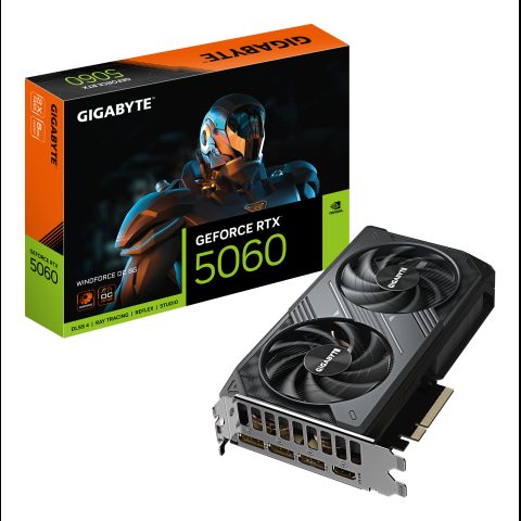 Gigabyte GeForce RTX 5060 WINDFORCE OC 8G NVIDIA 8 GB GDDR7
