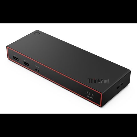 Lenovo ThinkPad USB4 Smart Dock 5500 Vadu Melns