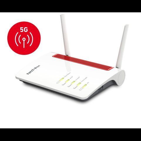 AVM Box 6850 5G bezvadu rūteris Tīkls Gigabit Ethernet Divkāršā frekvenču jo…