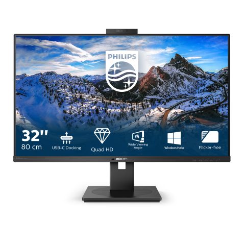 Philips P Line 326P1H/00 monitori 80 cm (31.5") 2560 x 1440 pikseļi Quad HD LED…