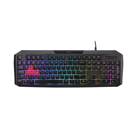 Acer Nitro GP.KBD11.067 tastatūra Speļu USB QWERTY Britu angļu valoda Melns