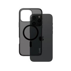Panzer Glass PanzerGlass CARE™ by ® Smokey Case w. Black MagSafe iPhone 16 Pro Max mo…